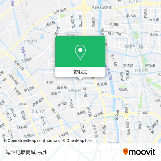 诚信电脑商城地图