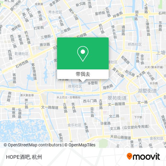 HOPE酒吧地图