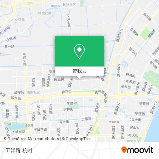 五洋路地图