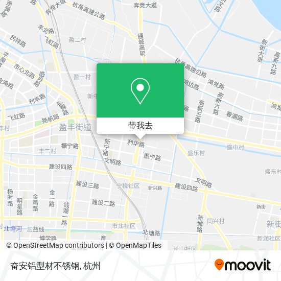奋安铝型材不锈钢地图