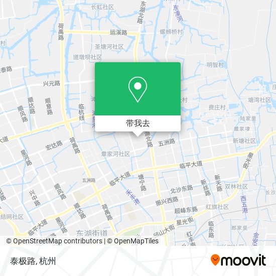 泰极路地图