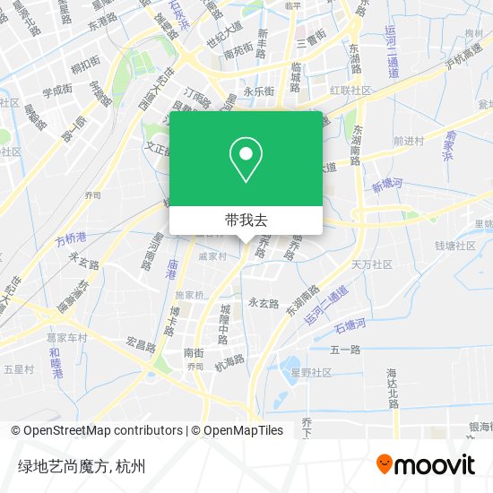 绿地艺尚魔方地图