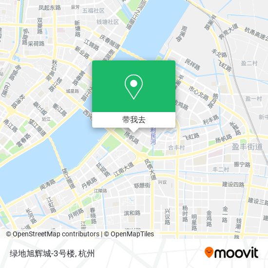 绿地旭辉城-3号楼地图