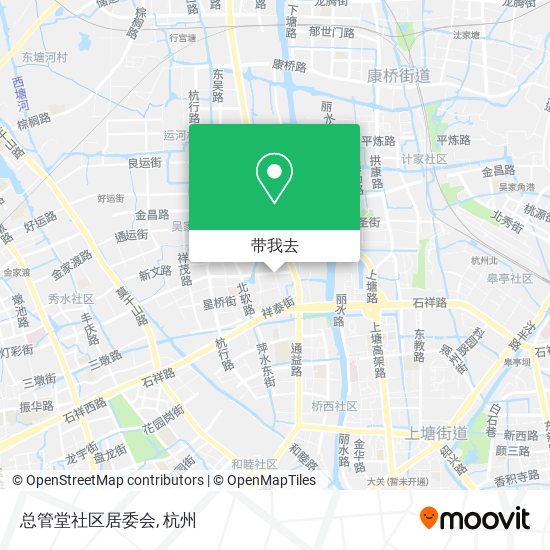 总管堂社区居委会地图