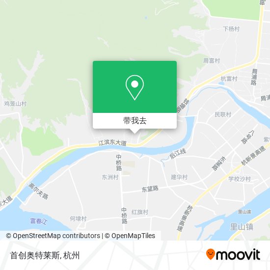 首创奥特莱斯地图