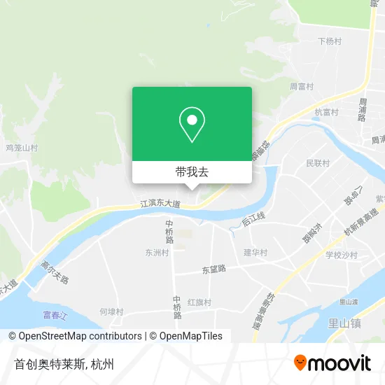 首创奥特莱斯地图