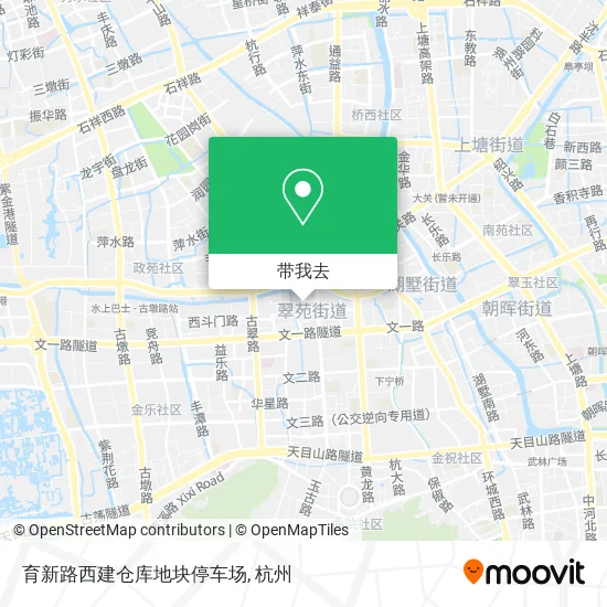 育新路西建仓库地块停车场地图