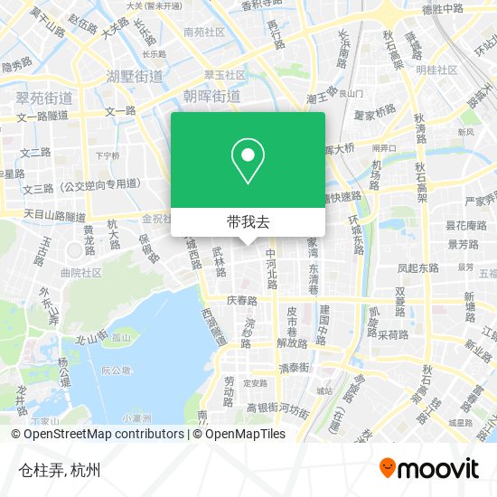 仓柱弄地图