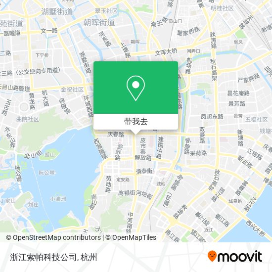 浙江索帕科技公司地图
