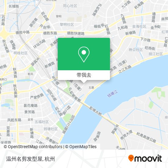 温州名剪发型屋地图