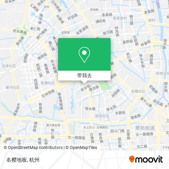 名樱地板地图