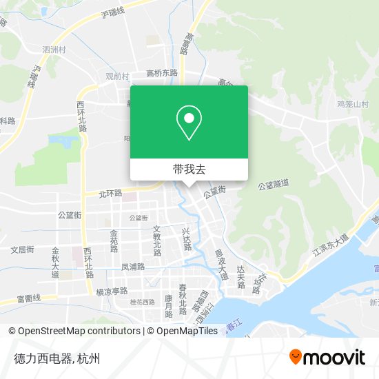 德力西电器地图