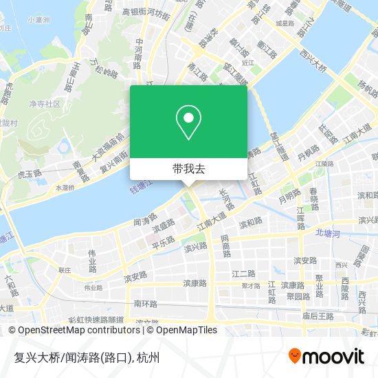 复兴大桥/闻涛路(路口)地图