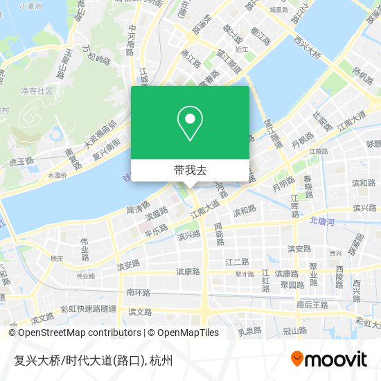 复兴大桥/时代大道(路口)地图