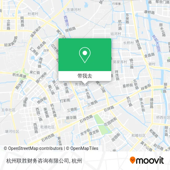 杭州联胜财务咨询有限公司地图