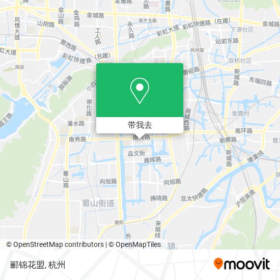 郦锦花盟地图