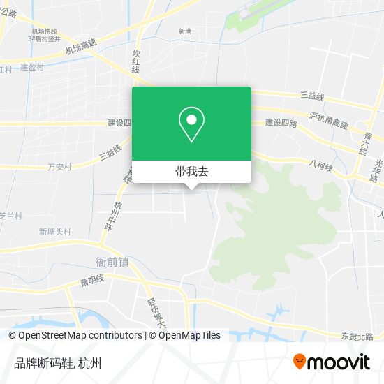 品牌断码鞋地图