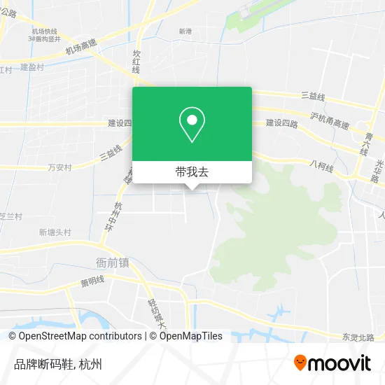 品牌断码鞋地图