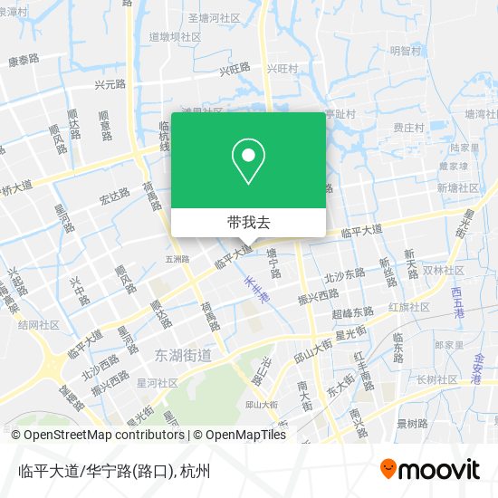 临平大道/华宁路(路口)地图
