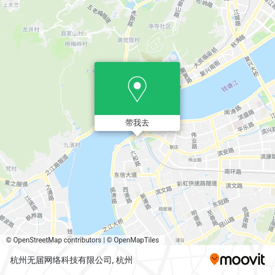 杭州无届网络科技有限公司地图
