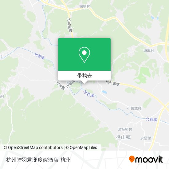 杭州陆羽君澜度假酒店地图