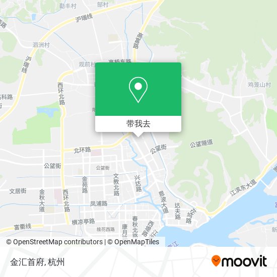 金汇首府地图