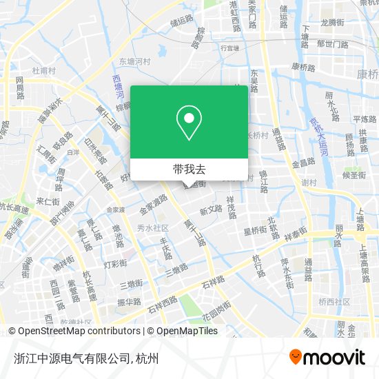 浙江中源电气有限公司地图