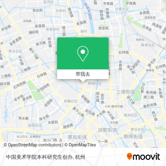 中国美术学院本科研究生创办地图
