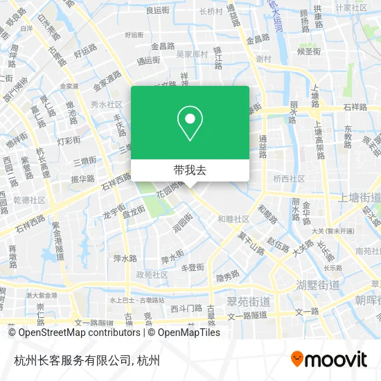 杭州长客服务有限公司地图