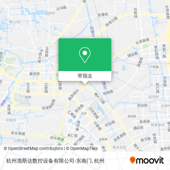 杭州渤斯达数控设备有限公司-东南门地图