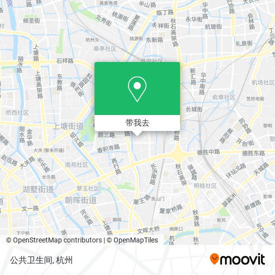 公共卫生间地图