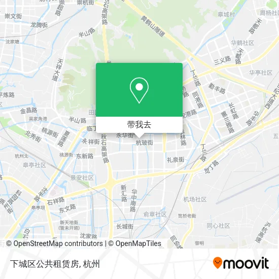 下城区公共租赁房地图