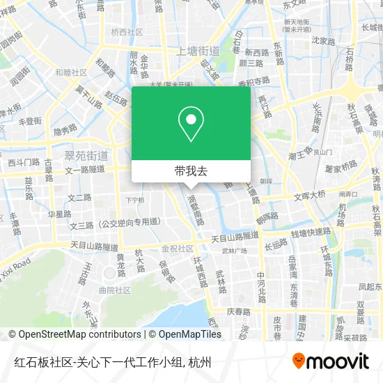 红石板社区-关心下一代工作小组地图