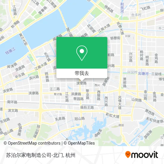 苏泊尔家电制造公司-北门地图