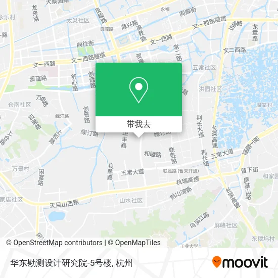 华东勘测设计研究院-5号楼地图
