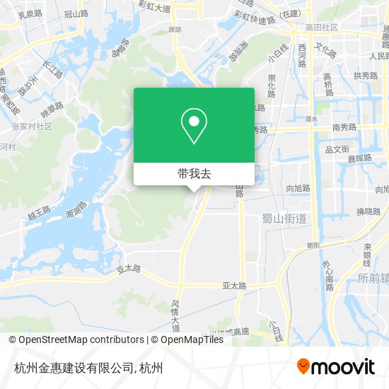 杭州金惠建设有限公司地图