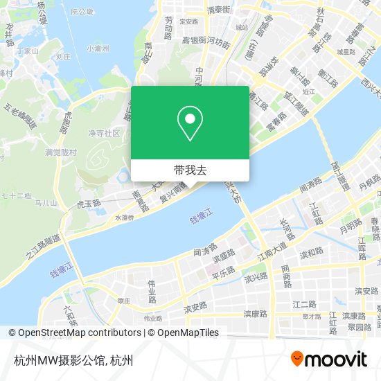 杭州MW摄影公馆地图