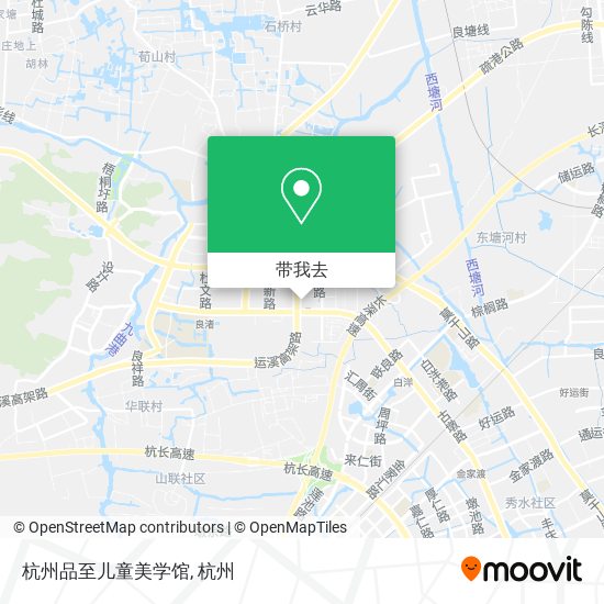 杭州品至儿童美学馆地图