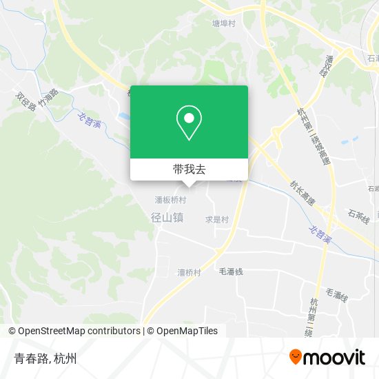青春路地图