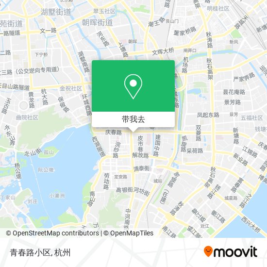 青春路小区地图