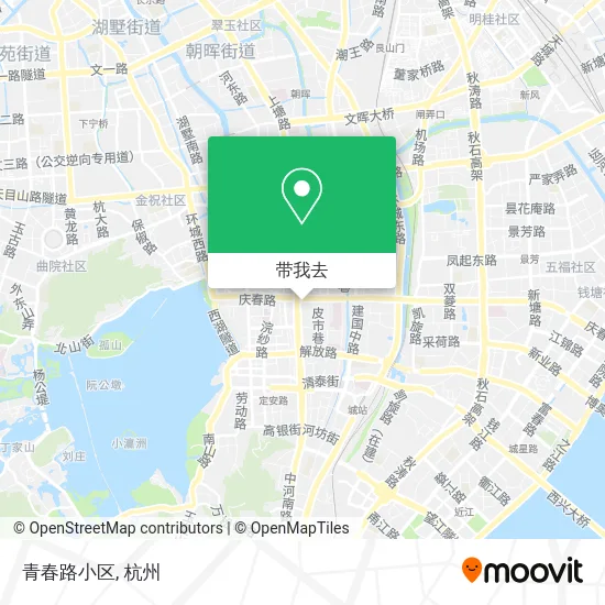 青春路小区地图