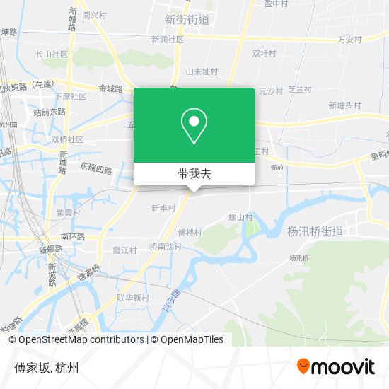 傅家坂地图