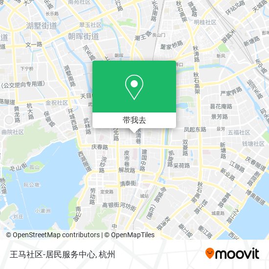 王马社区-居民服务中心地图