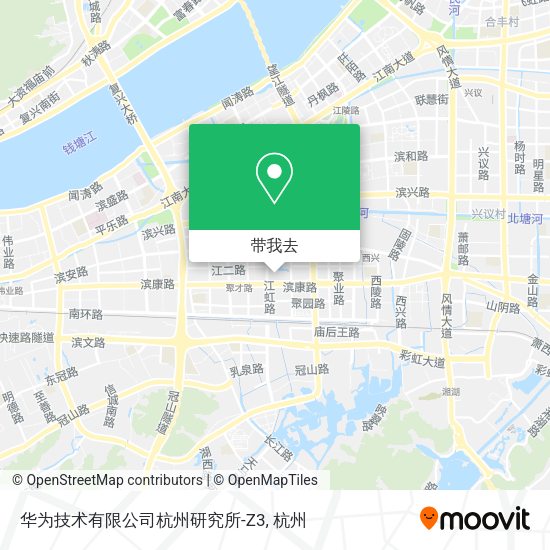华为技术有限公司杭州研究所-Z3地图