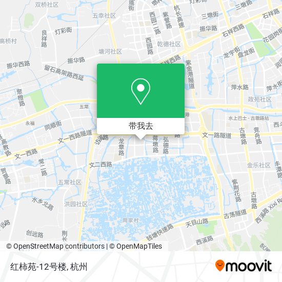 红柿苑-12号楼地图