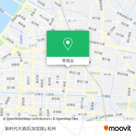 新时代大酒店(加贸路)地图