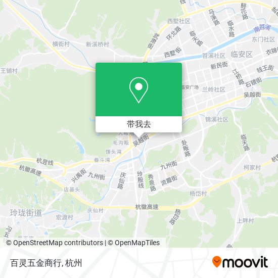 百灵五金商行地图