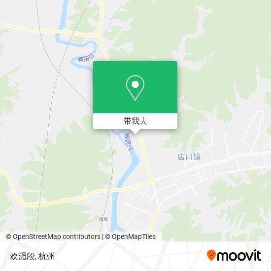 欢湄段地图