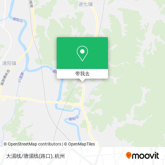 大湄线/塘湄线(路口)地图