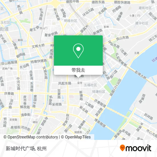 新城时代广场地图